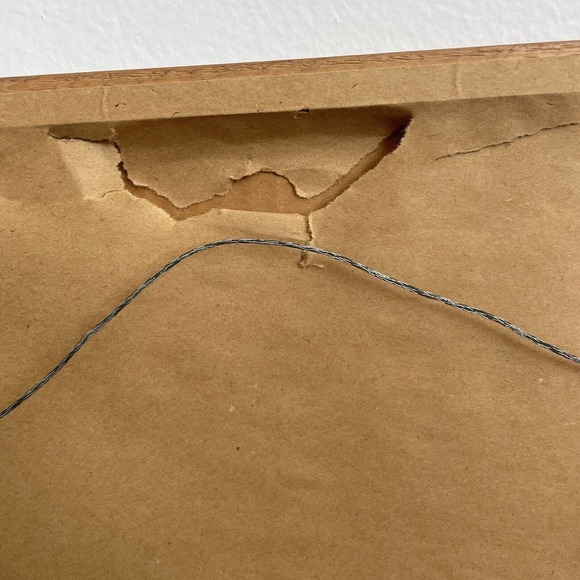 1980s Framed Print My Little Girl D. Morgan Vintage Mother Daughter 13” x 24” - Picture 8 of 9